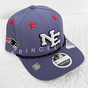 New England Patriots Rivalries Collection Sideline Hat 9SEVENTY New Era Snapback